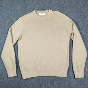 Beige Crew Neck Sweater